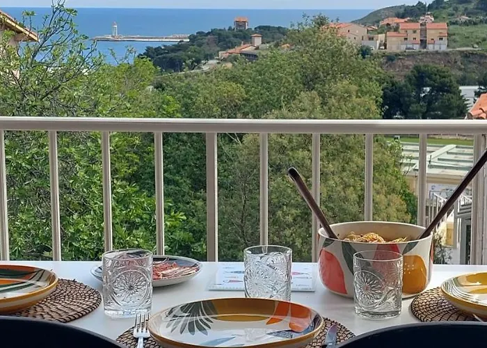 Port-vendres, Climatisé Vue ! Le à 3 Minutes ! Appartamento
